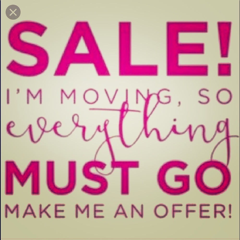 Everything must go!!